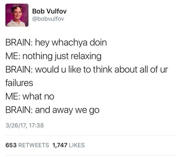 Think About Your Failures