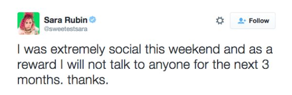 A Very Social Weekend