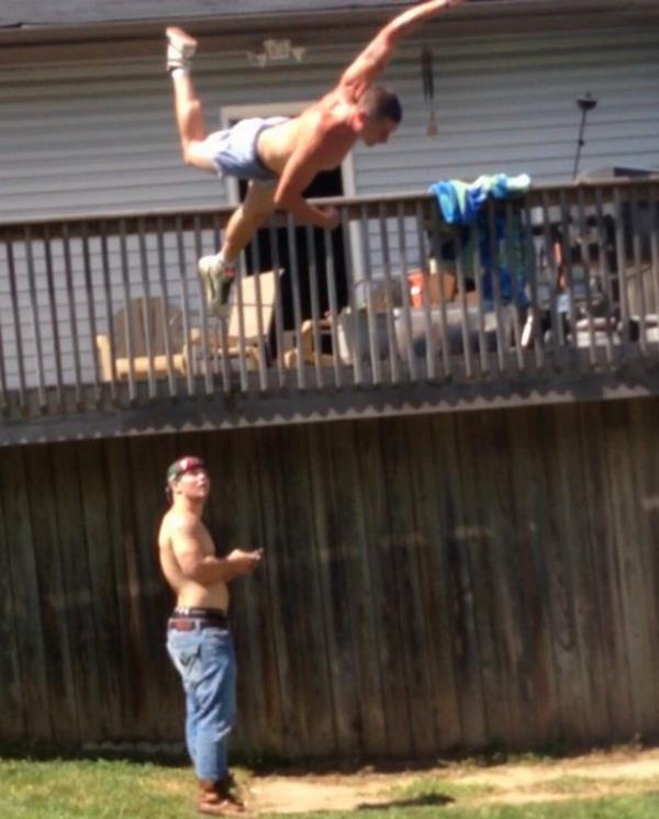 Jumping From The Deck
