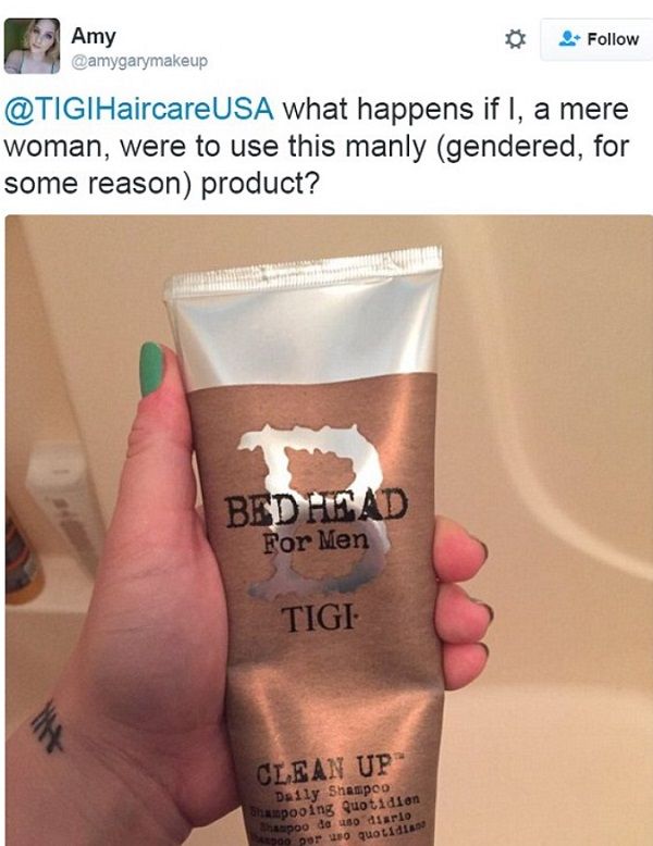 Gendered Shampoo