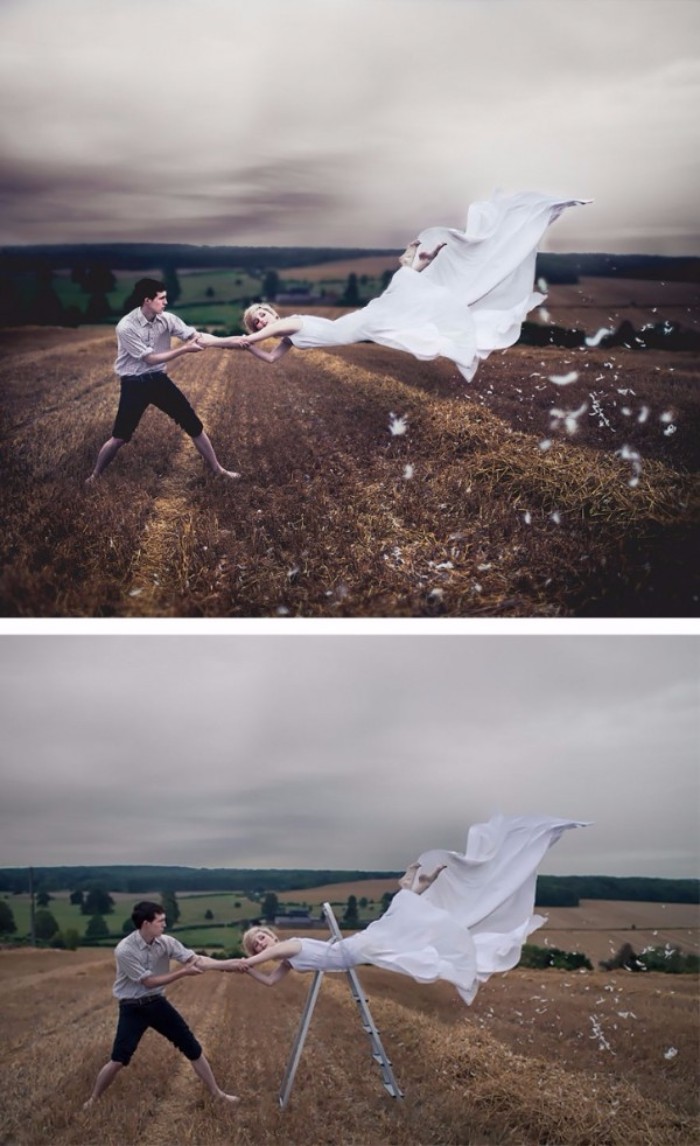 Reality Behind Photo Levitation