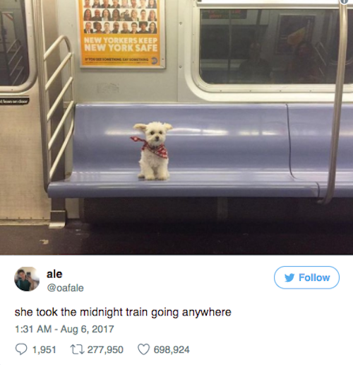 100k Retweets Midnight Train