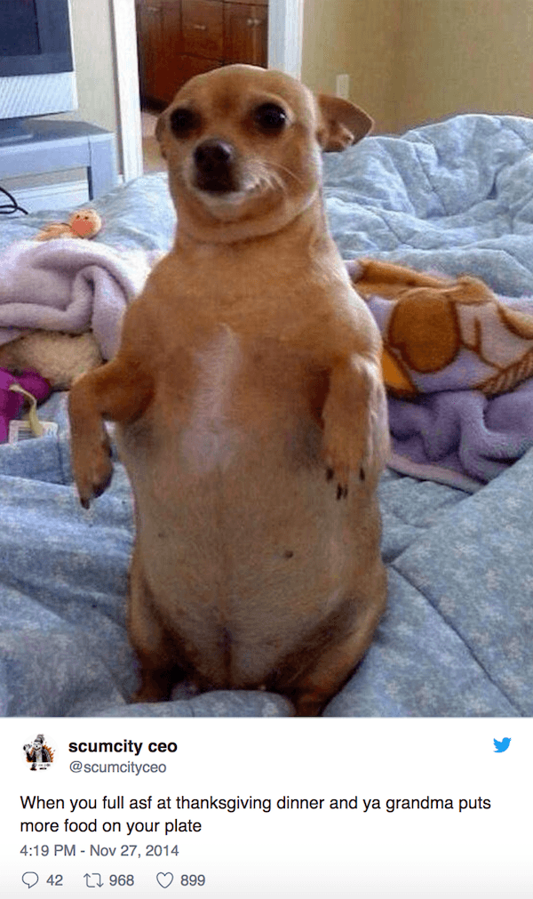 Thanksgiving Tweets Grandma