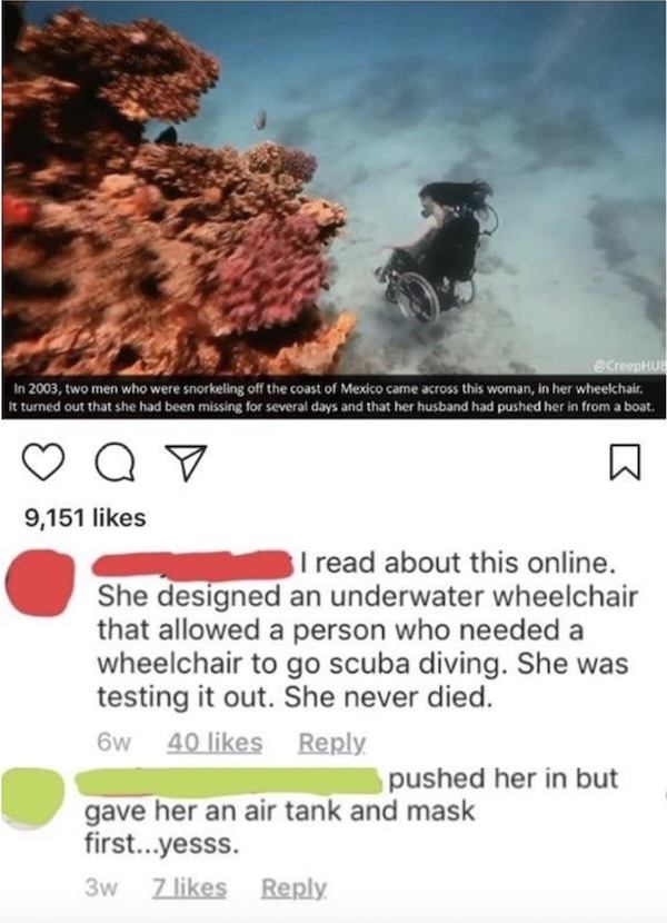 Underwater Wheelchair