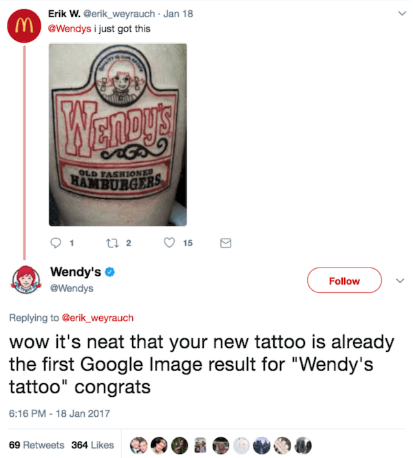 Wendys Tattoo