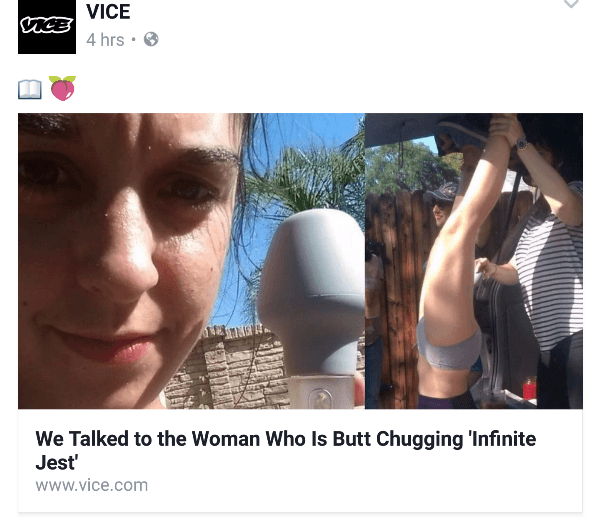 Funny News Headlines Butt Chugging Infinite Jest