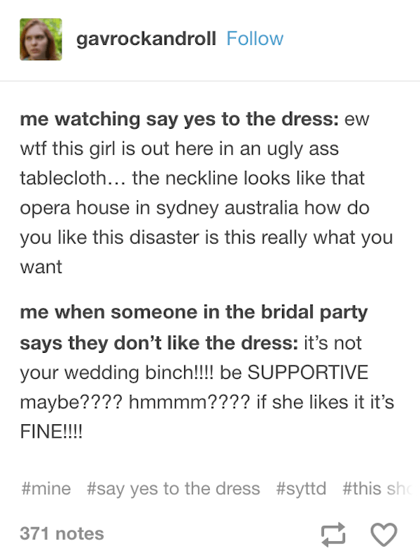 Bridal Party On Say Yes To The Dress