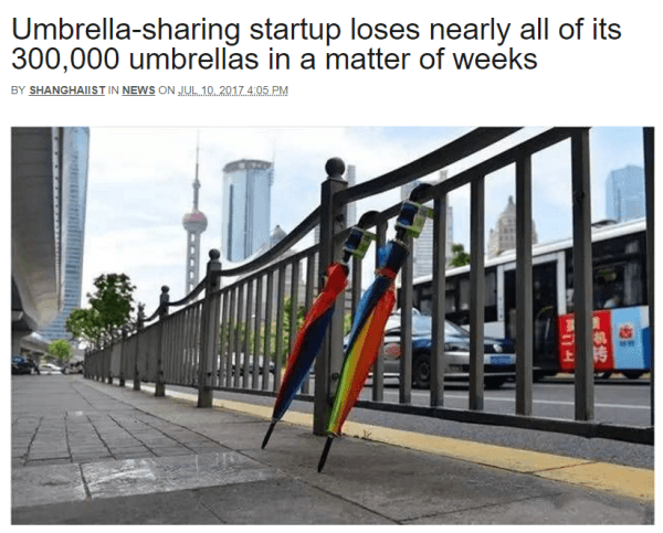 Umbrellas Funny News Headlines